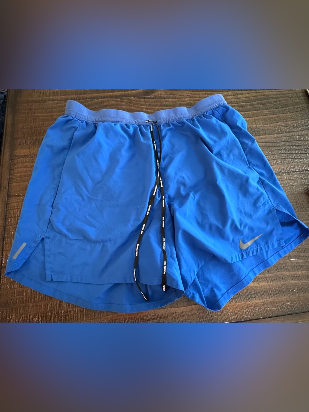 Nike Men’s Blue Running Shorts Size M